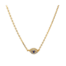 "MEDUSA" Evil Eye CZ Necklace