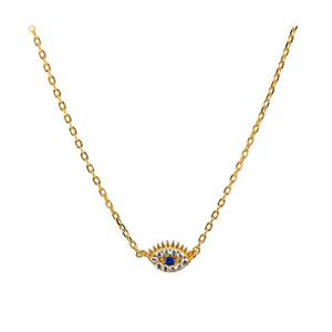 "MEDUSA" Evil Eye CZ Necklace