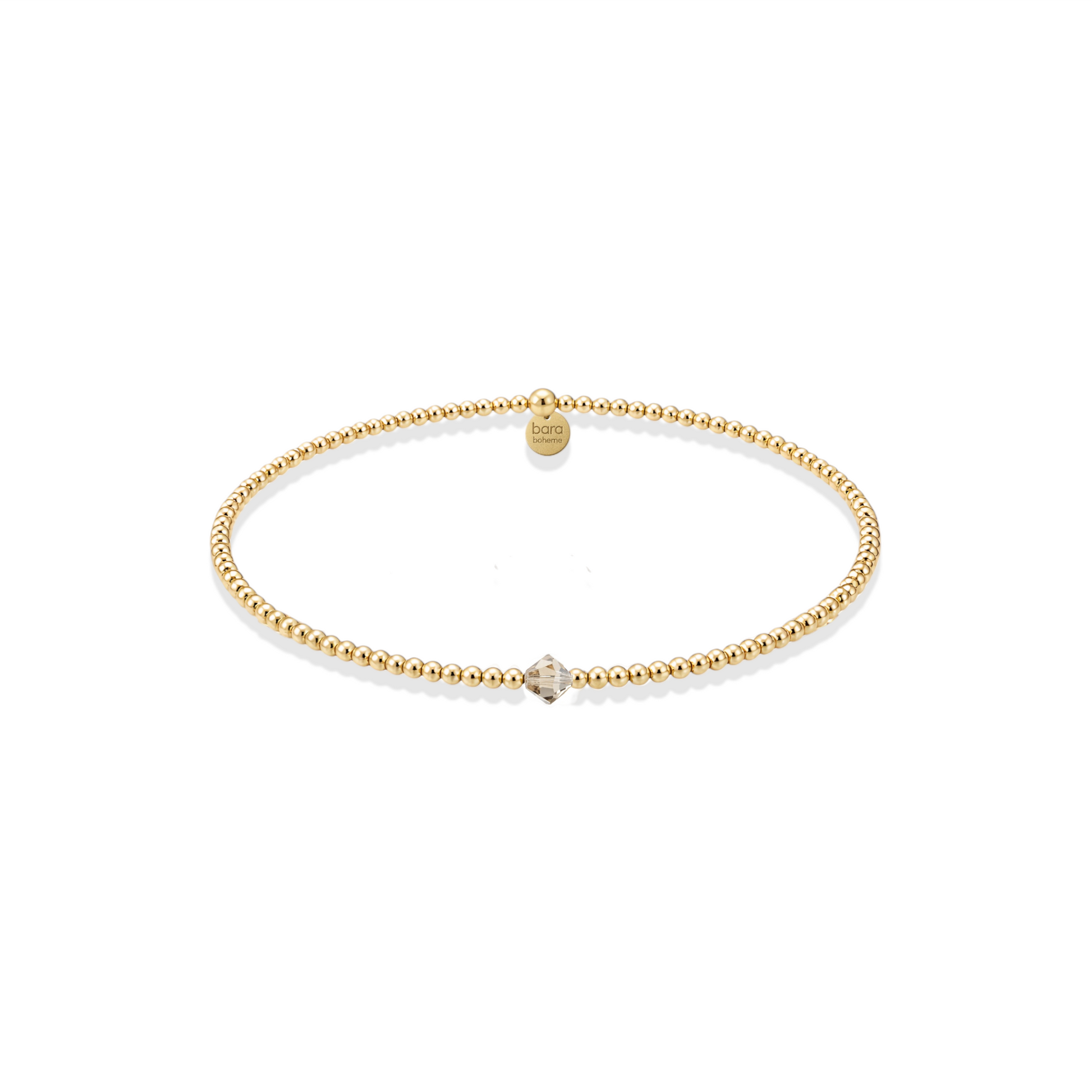 Crystal Birthstone Beaded Bracelet