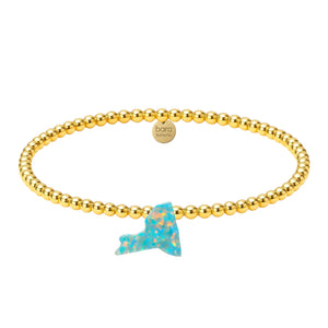 New York | Gold Filled Opal Bracelet