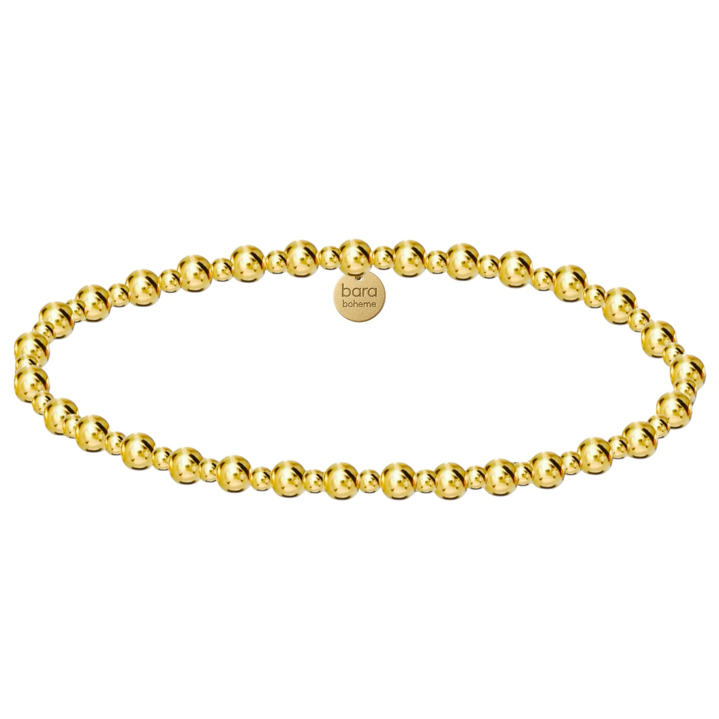 Nicole Gold Filled Beaded Bracelet