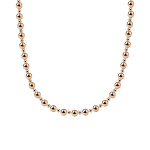 Nicole Gold Filled Beaded Necklace