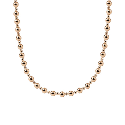 Nicole Gold Filled Beaded Necklace