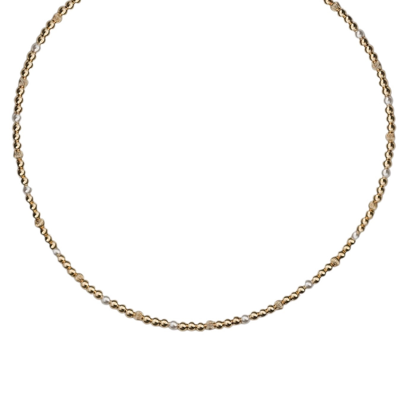 NOA | 14k gold-filled & pearl beaded Choker/Necklace