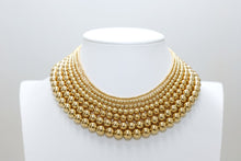 4MM Gold-Field Ball Bead Choker