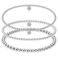 ball bead bracelet stack
