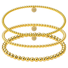 ball bead bracelet stack