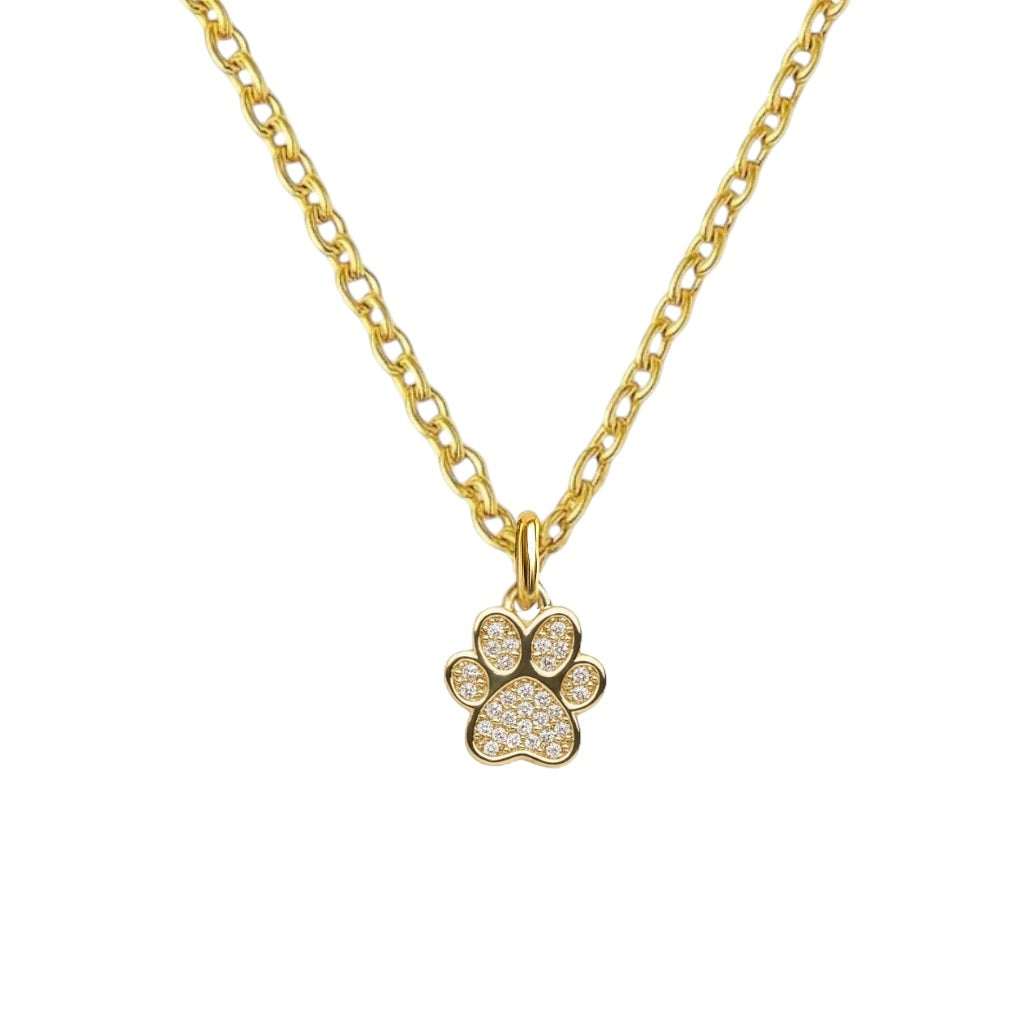 Pave Paw | Elite Chain Necklace