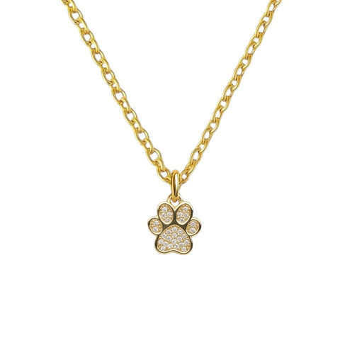 Pave Paw | Elite Chain Necklace