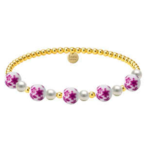 Peony_Gold_Filled_Beaded_Bracelet_with_Porcelain