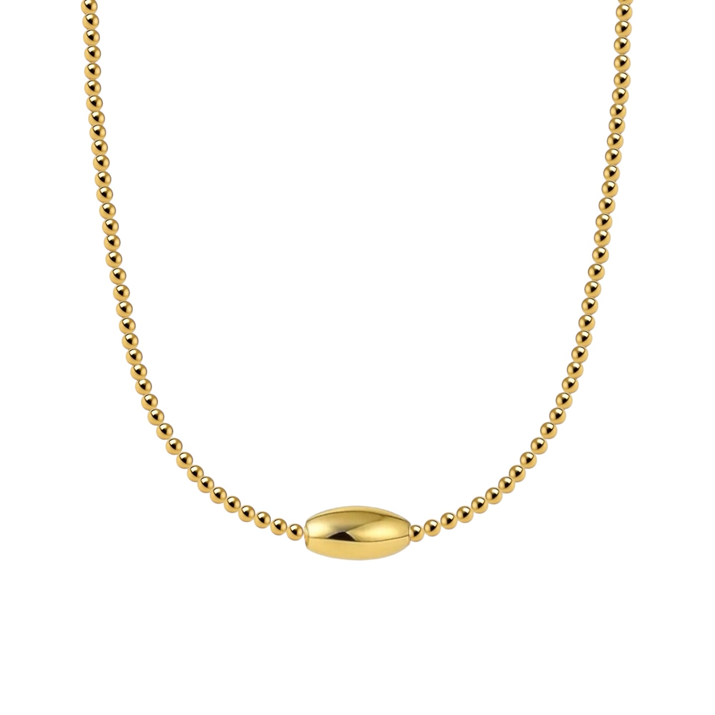 Perri Gold Filled Beaded Necklace