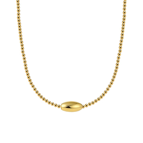 Perri Gold Filled Beaded Necklace