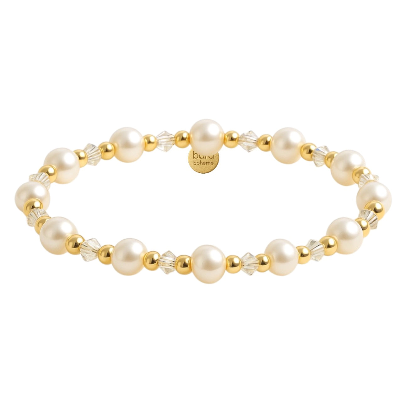 Kelsey | Gold Filled Beaded Bracelet