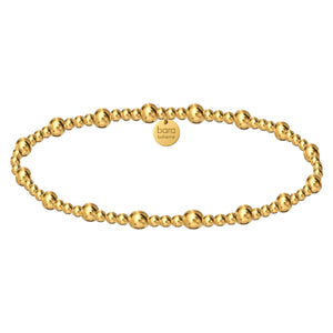 Angelina | Gold Filled Beaded Bracelet