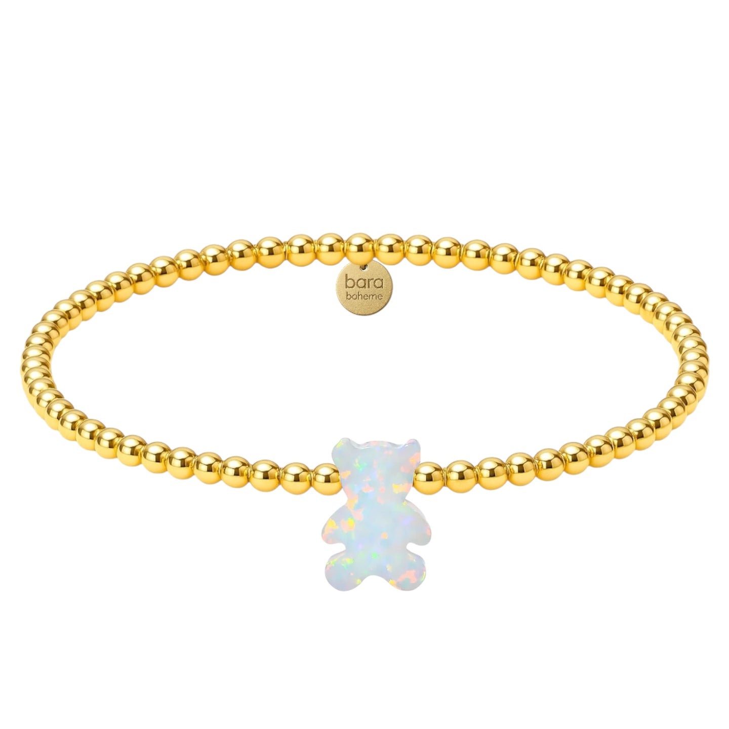 Teddy Bear | Beaded Opal Bracelet