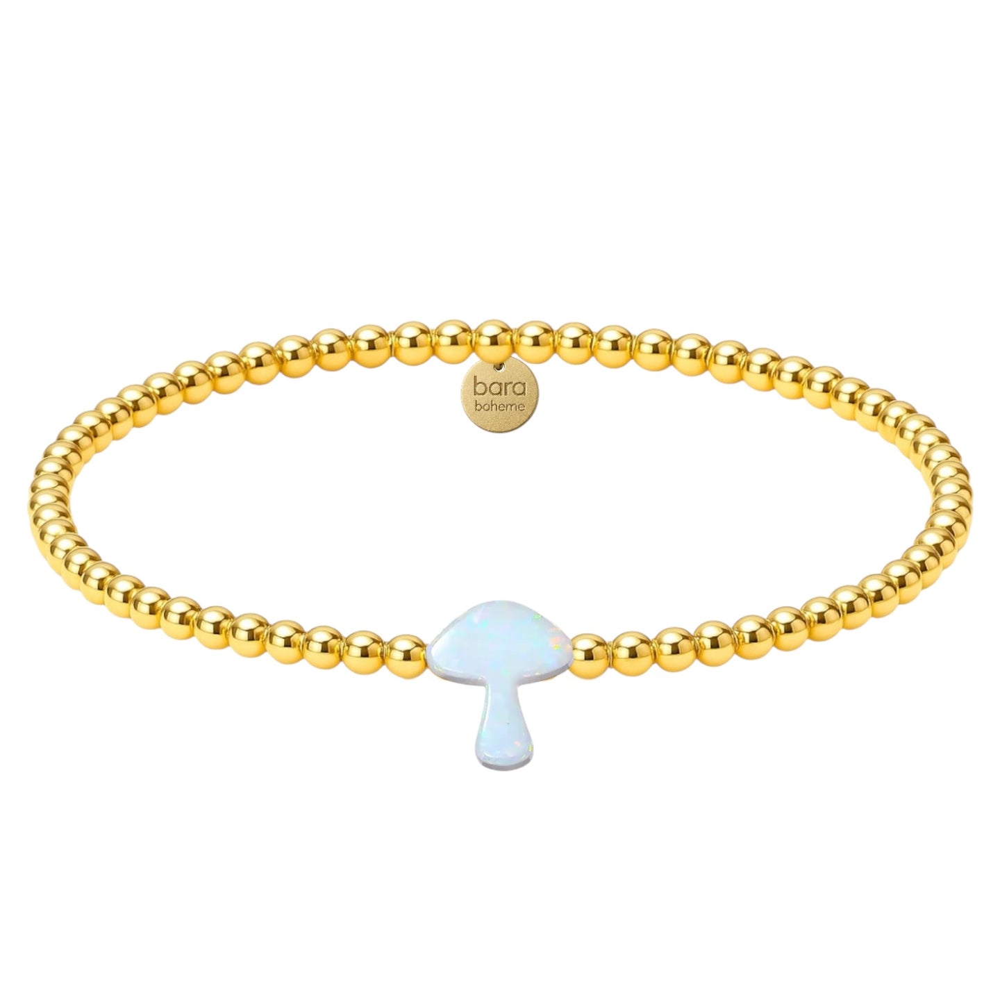 Mushroom | Beaded Opal Bracelet
