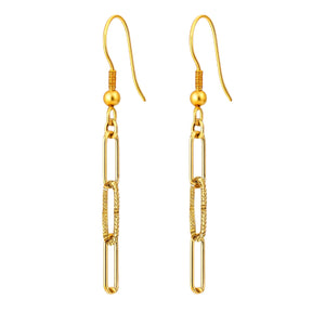 Sophie Paperclip Earrings | 3 Link