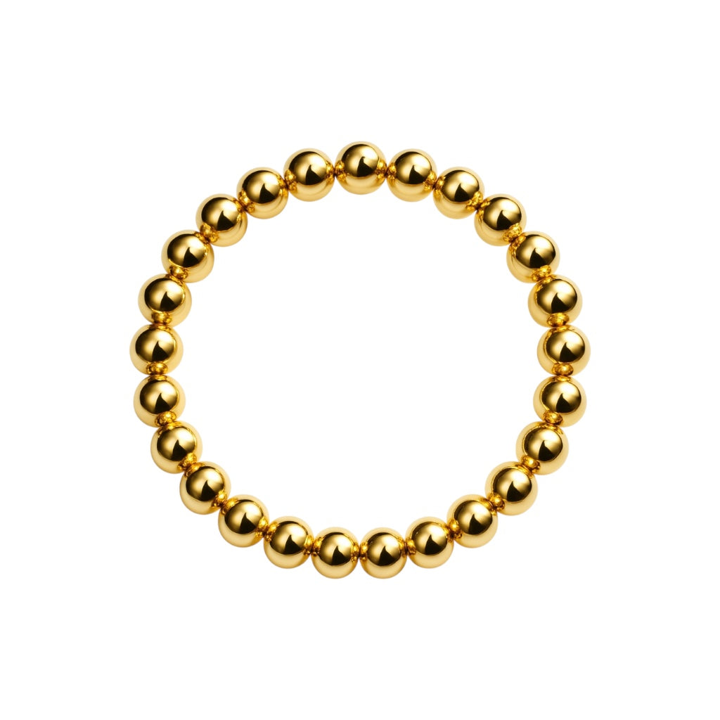 Classic 3MM | Beaded Stretchy Ring