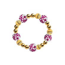 Peach Blossom | Beaded Stretchy Ring