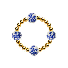 Orchid | Beaded Stretchy Ring