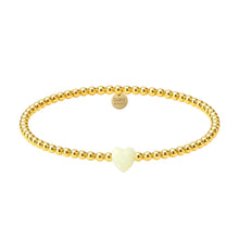 Single Heart SM | Beaded Opal Bracelet