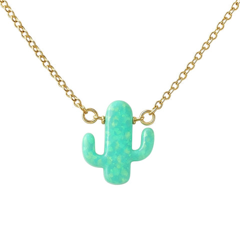 Cactus | Opal Elite Chain Necklace