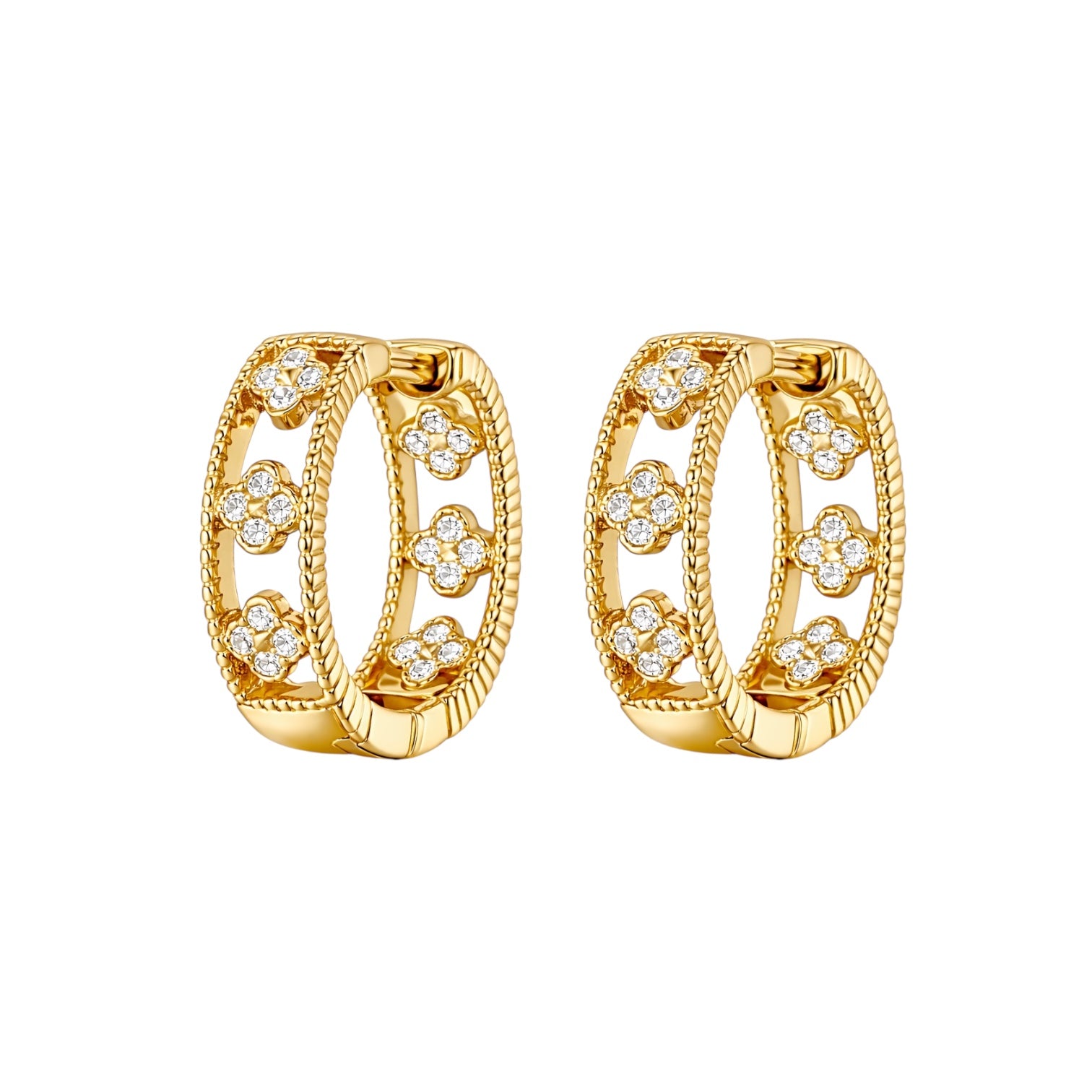 Juniper | Pave Hoop Huggers