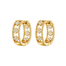 Juniper | Pave Hoop Huggers