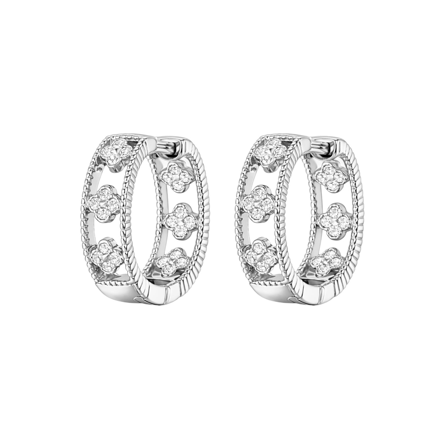 Juniper | Pave Hoop Huggers