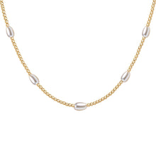 Piper | Gold Filled Beaded Necklace with Pearls
