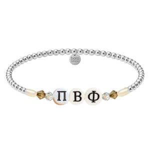 Pi Beta Phi Beaded Sorority Bracelet
