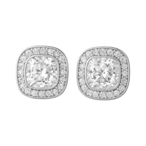 Princess | Pave Stud Earrings