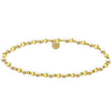 Reece Gold Filled Beaded Bracelet with Pearls