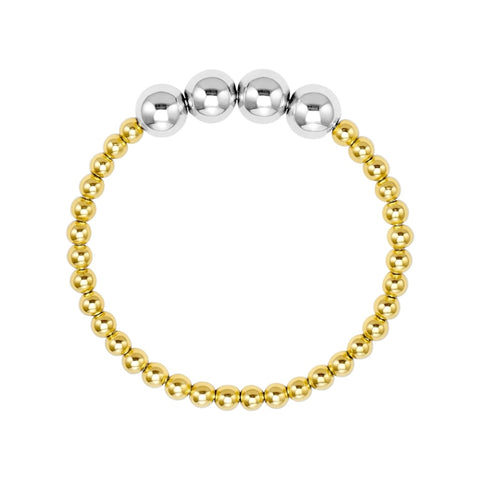 Beaded Stretchy Ring