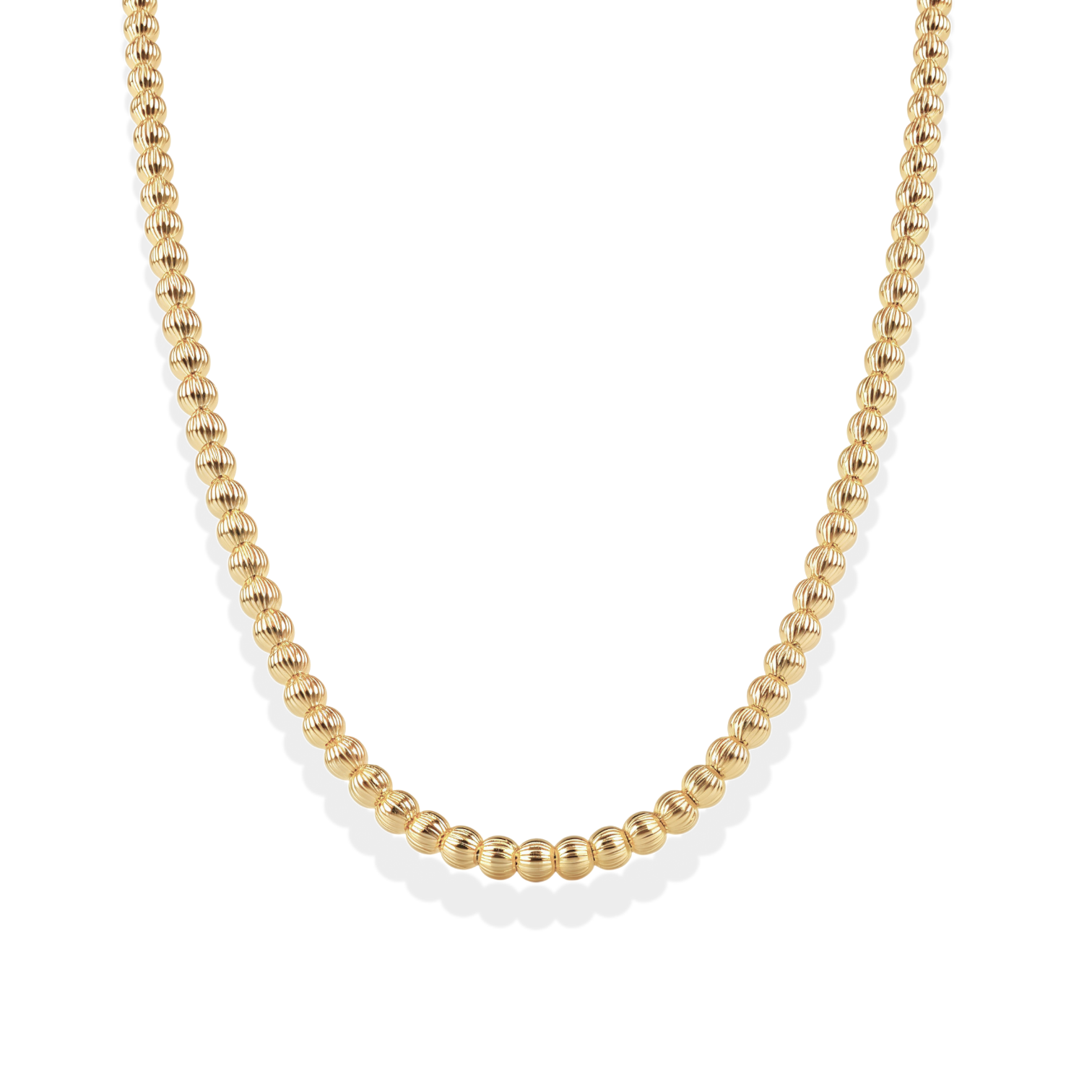Sophie 3MM | Gold Filled Beaded Necklace