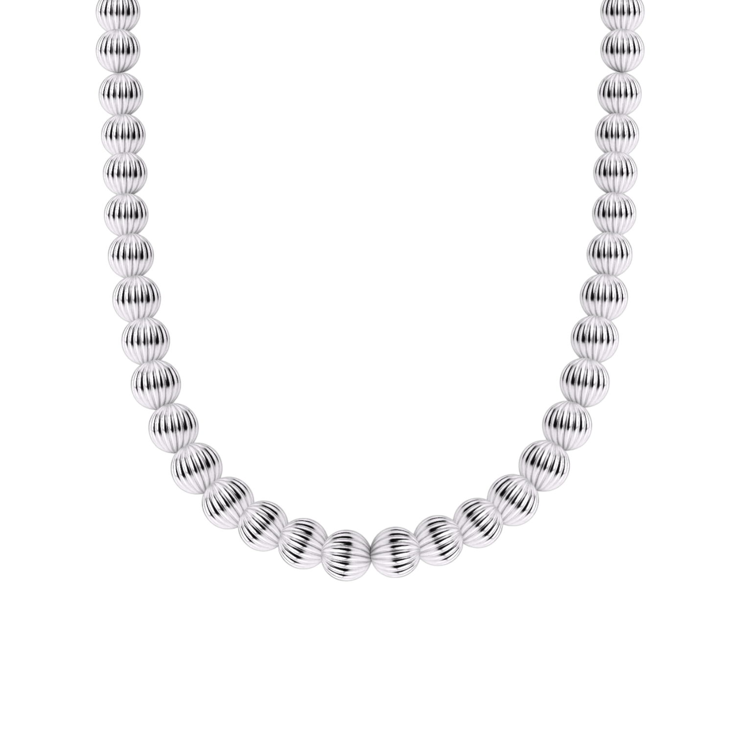 Sophie 6MM | Gold Filled Beaded Necklace