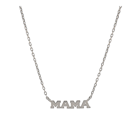 "MAMA PETITE" UPPER CASE Necklace