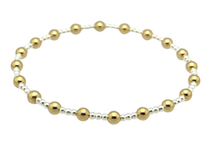 "ANGELINA" Gold Filled Ball Beaded Bracelet
