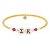 Sigma Kappa Beaded Sorority Bracelet