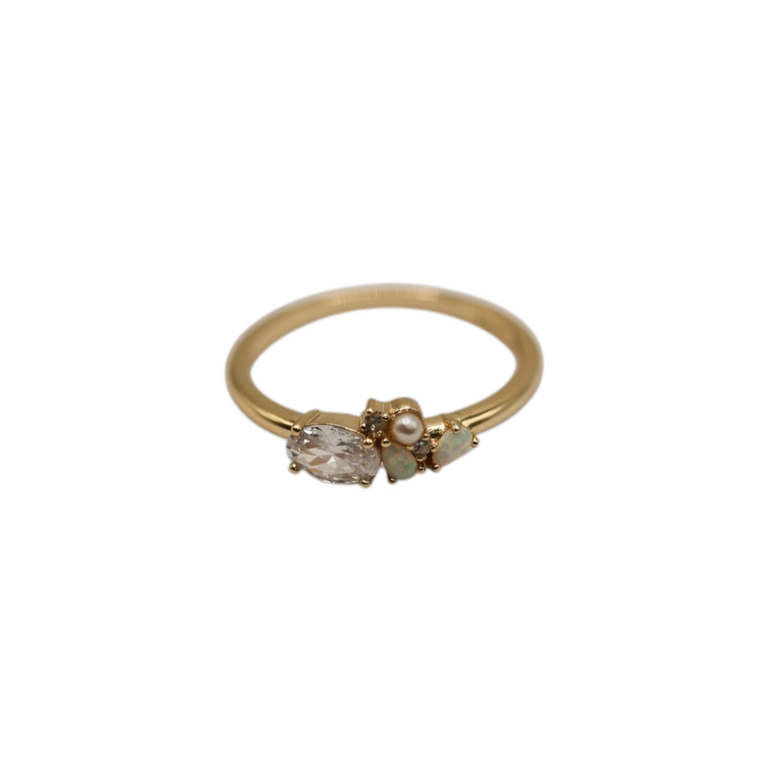 SILAS | Water-Resistant Emerald Etherial Ring