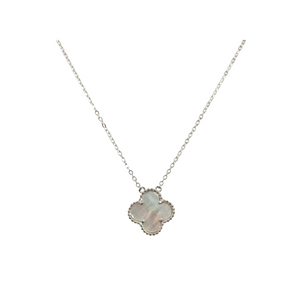 "Timeless" Double sided Clover Necklace