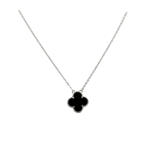 "Timeless" Double sided Clover Necklace