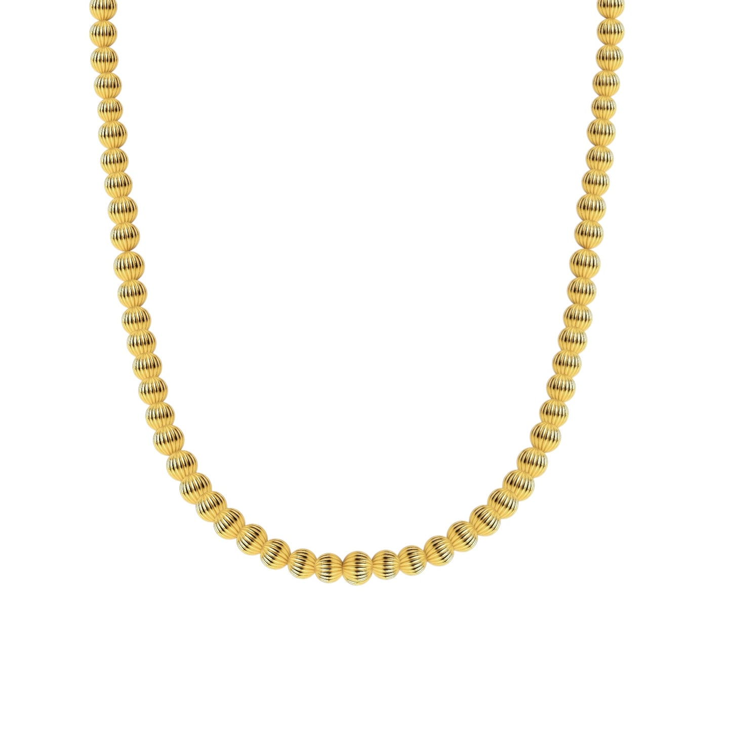 Sophie 4MM Gold Filled Beaded Necklace