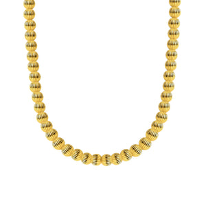 Sophie 5MM Gold Filled Beaded Necklace