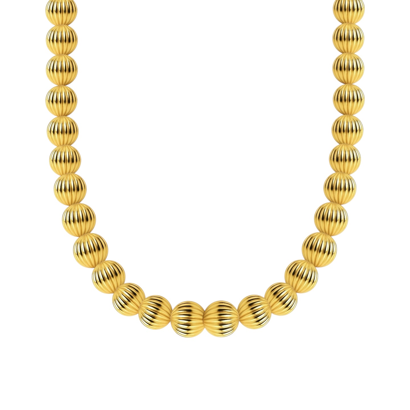 Sophie 6MM Gold Filled Beaded Necklace