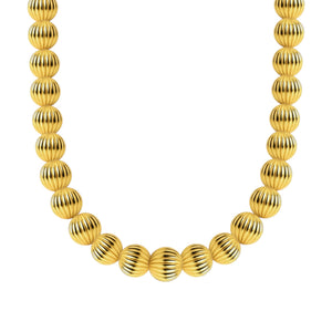 Sophie 8MM Gold Filled Beaded Necklace