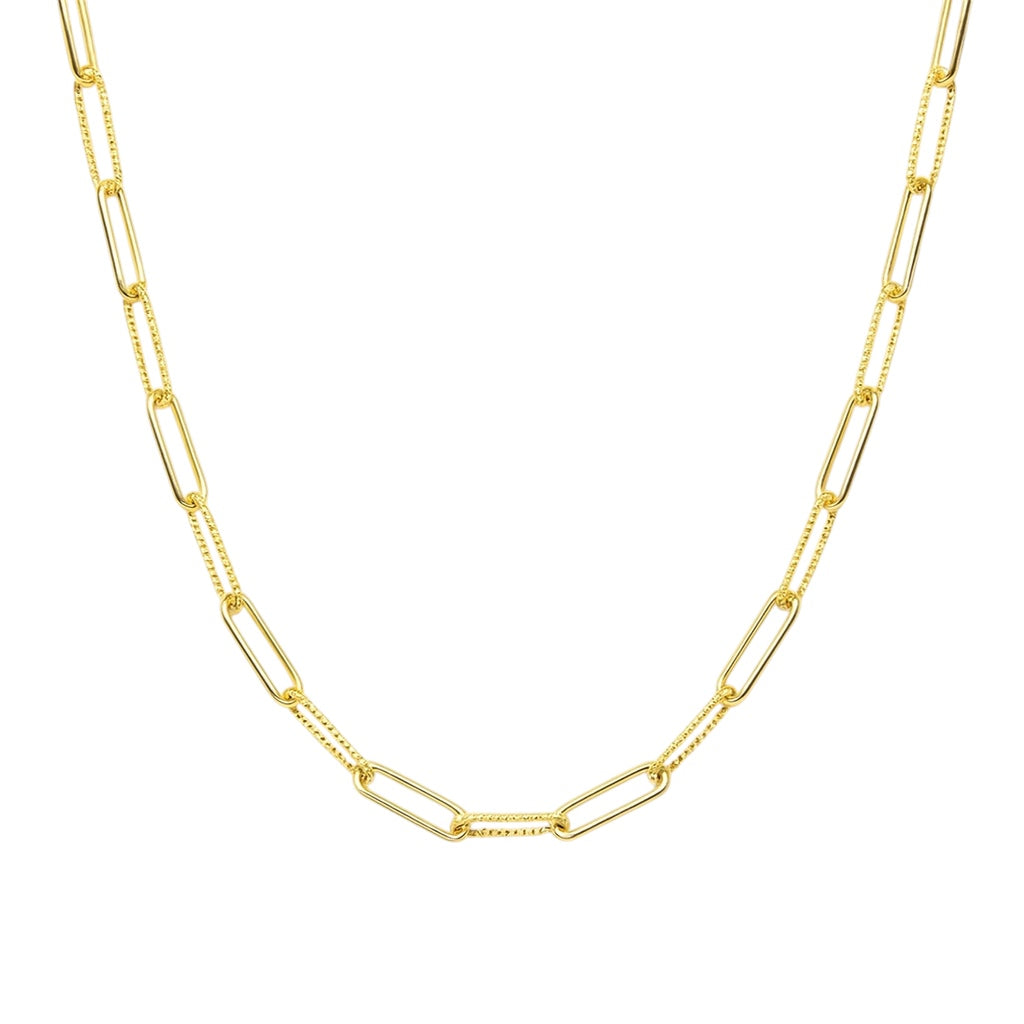 Sophie Paperclip | Gold Plated Necklace