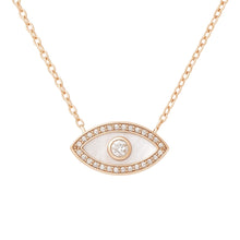 SPHINX | Evil Eye Mother of Peal Necklace