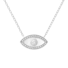SPHINX | Evil Eye Mother of Peal Necklace