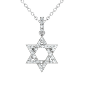 Star of David | XL Pave Necklace